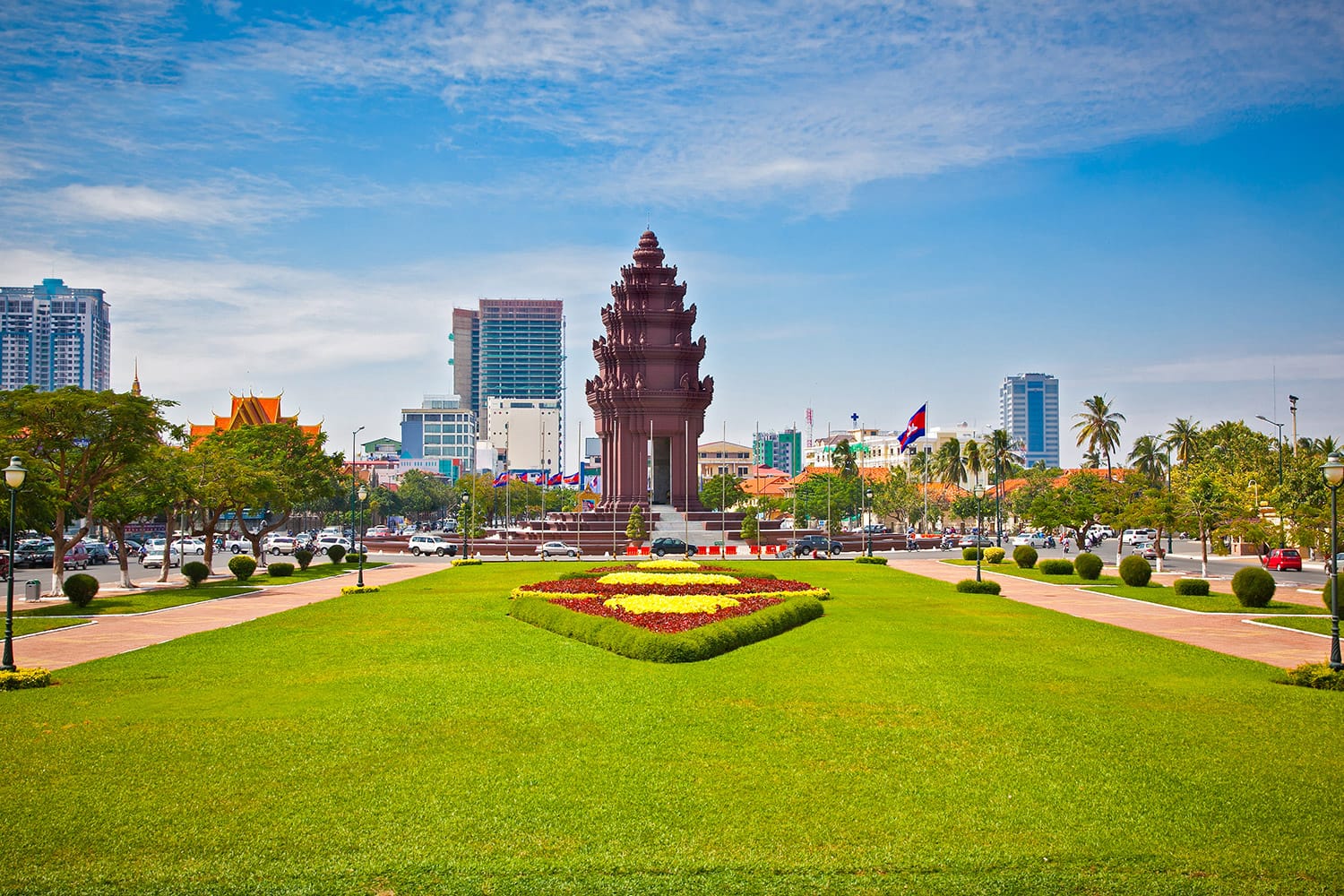 Tượng đài độc lập tại Phnom Penh