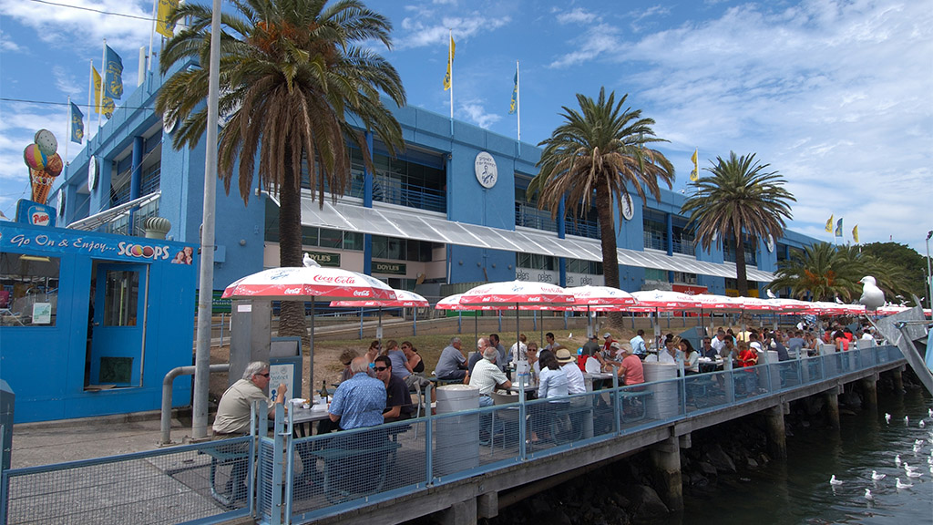 Sydney Fish Market on Blackwattle Bay. A popular place to have lunch, also the largest fish market in the Southern Hemisphere. Ultimo, Sydney, New South Wales, Australia. (Photo by Auscape/UIG via Getty Images)